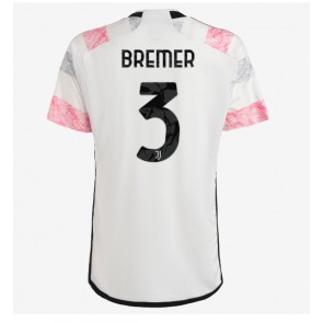 Juventus Gleison Bremer #3 Gostujuci Dres 2023-24 Kratak Rukavima